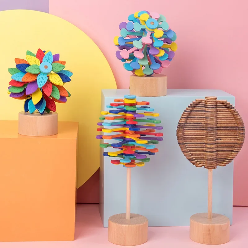 Montessori Color Windmill Toy 6