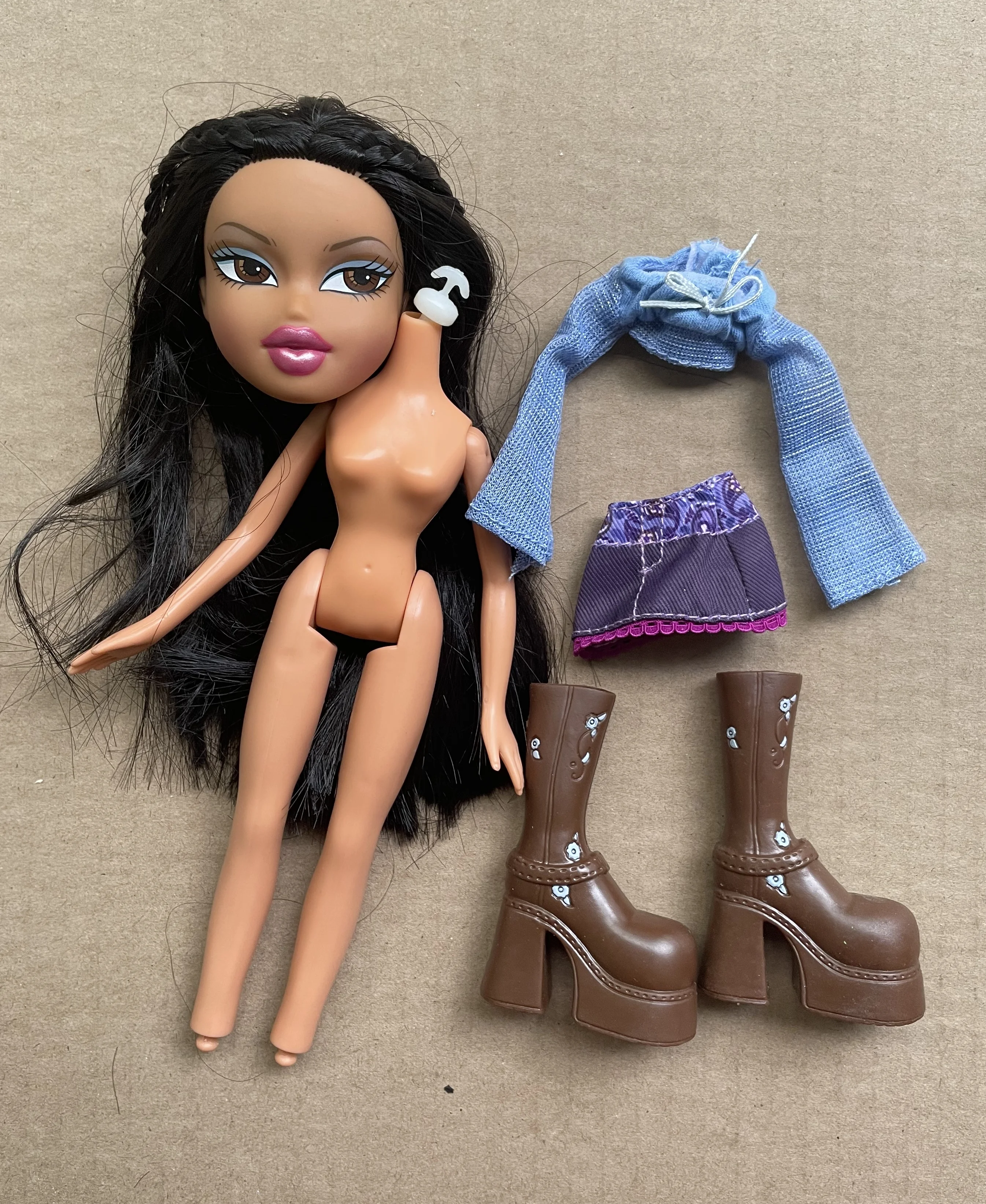 2001 versão dança menina boneca cabeça com corpo roupas sapatos boneca completa limitada coleção original boneca brinquedo figuras