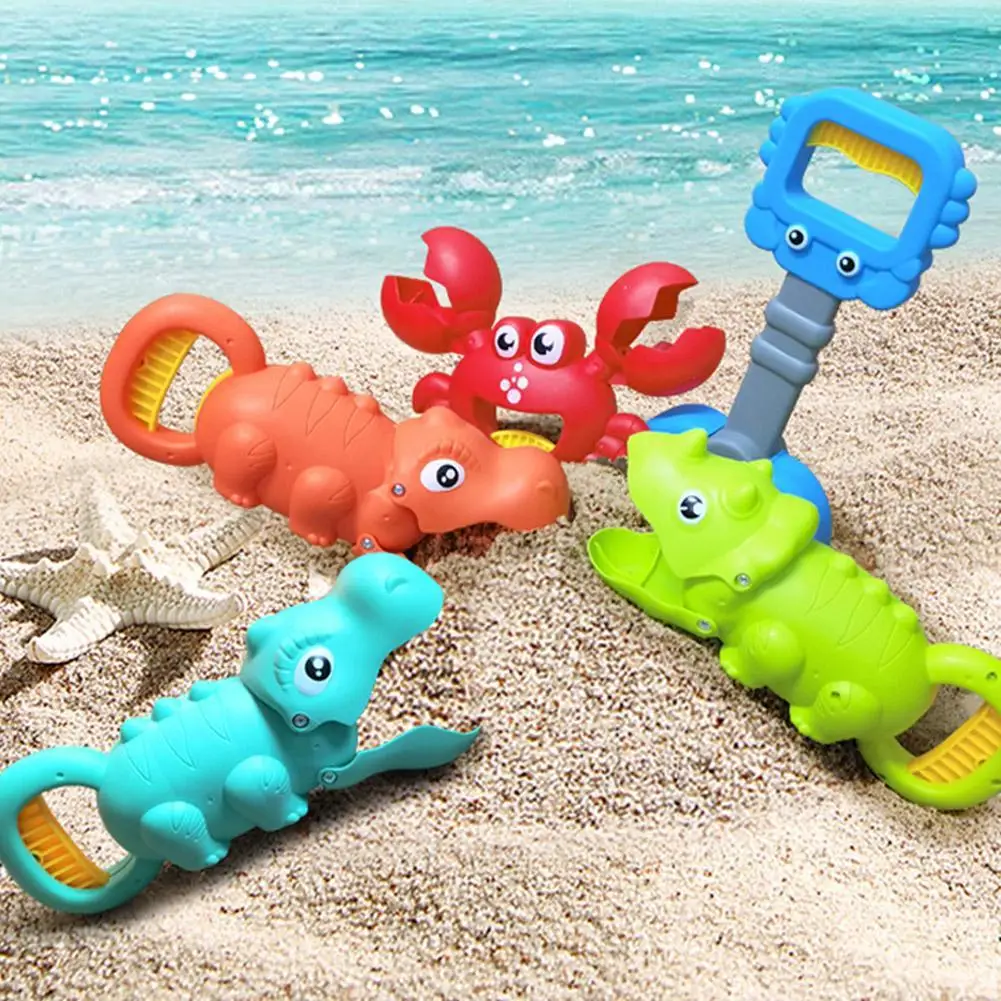 Kids Animal Sand Grabber Toy Cute Cartoon Beach Claw Grabber Hand Grabber Sand Toy Outdoor Beach Snow Play Toys