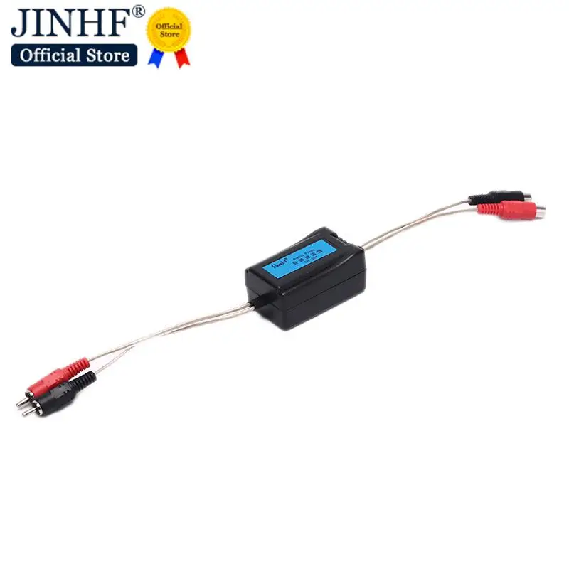 High quality car-styling 6.3*3.8*3CM  Pretty Car Auto Home Stereos Mini Ground Loop Isolator Noise Reduction Filter