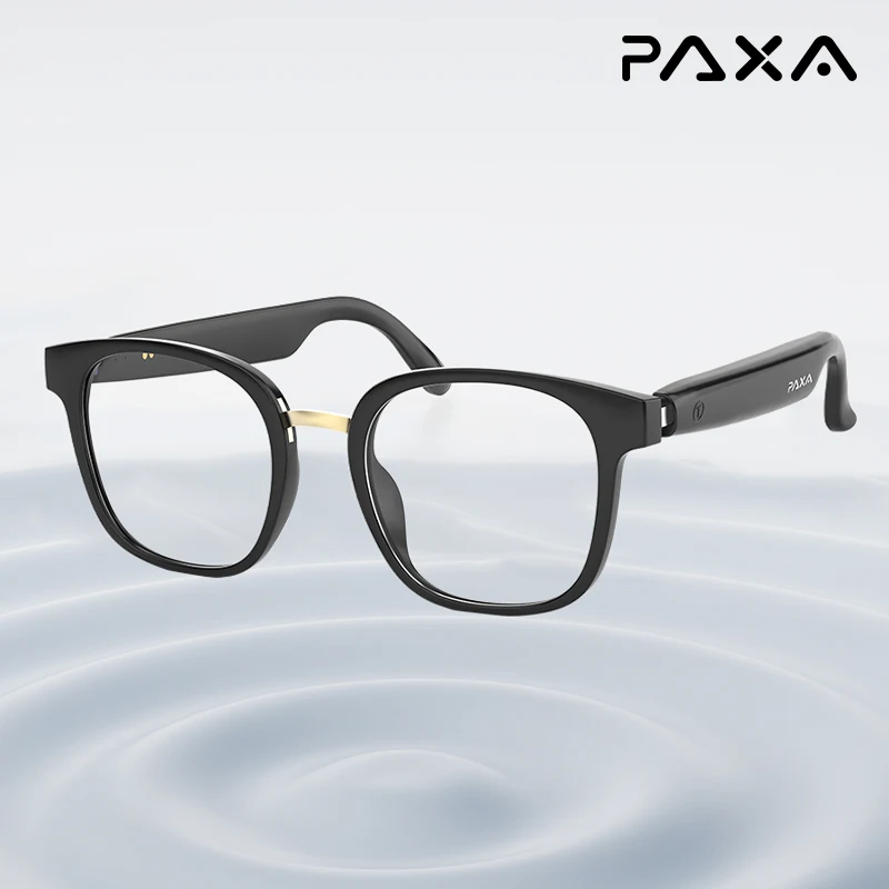 PAXA S7 PRO Smart Glasses Earphones Bluetooth V5.4 Multi-function HD Call Remote Camera Bone Conduction Music Sunglasses Headset