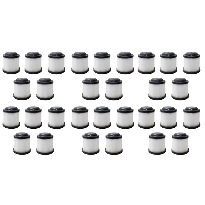 

【Shopper’S Favorite】30Pcs VF90 HEPA Is Suitable For Black & Decker Vacuum Cleaner Accessories Filter Elements PVF110 PHV1210 Fil