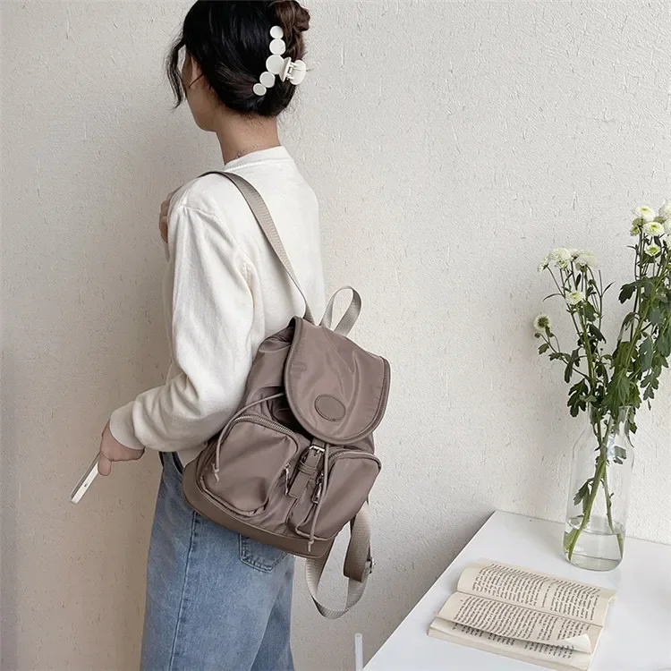 

Original Designer Brand 가방 Women's Mochila New Shoulder Fashion Backpack Canvas Large Capacity Nylon Backpacks for Women