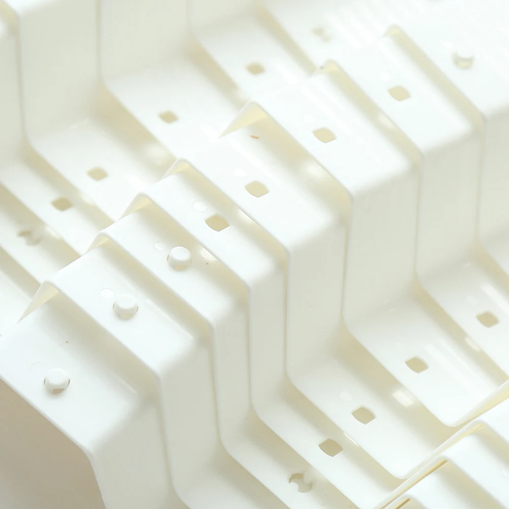 4 juegos de divisores de cajones de plástico en forma de panal, organizadores de almacenamiento ajustables para calcetines, ropa interior, maquillaje para el hogar