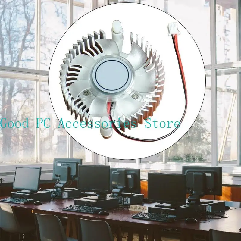 

CPU Graphics Heatsink Cooling With Fan 5V 12V Radiator Cooler Heat Sink for 3W 5W 10W Electronic Chip IC Computer