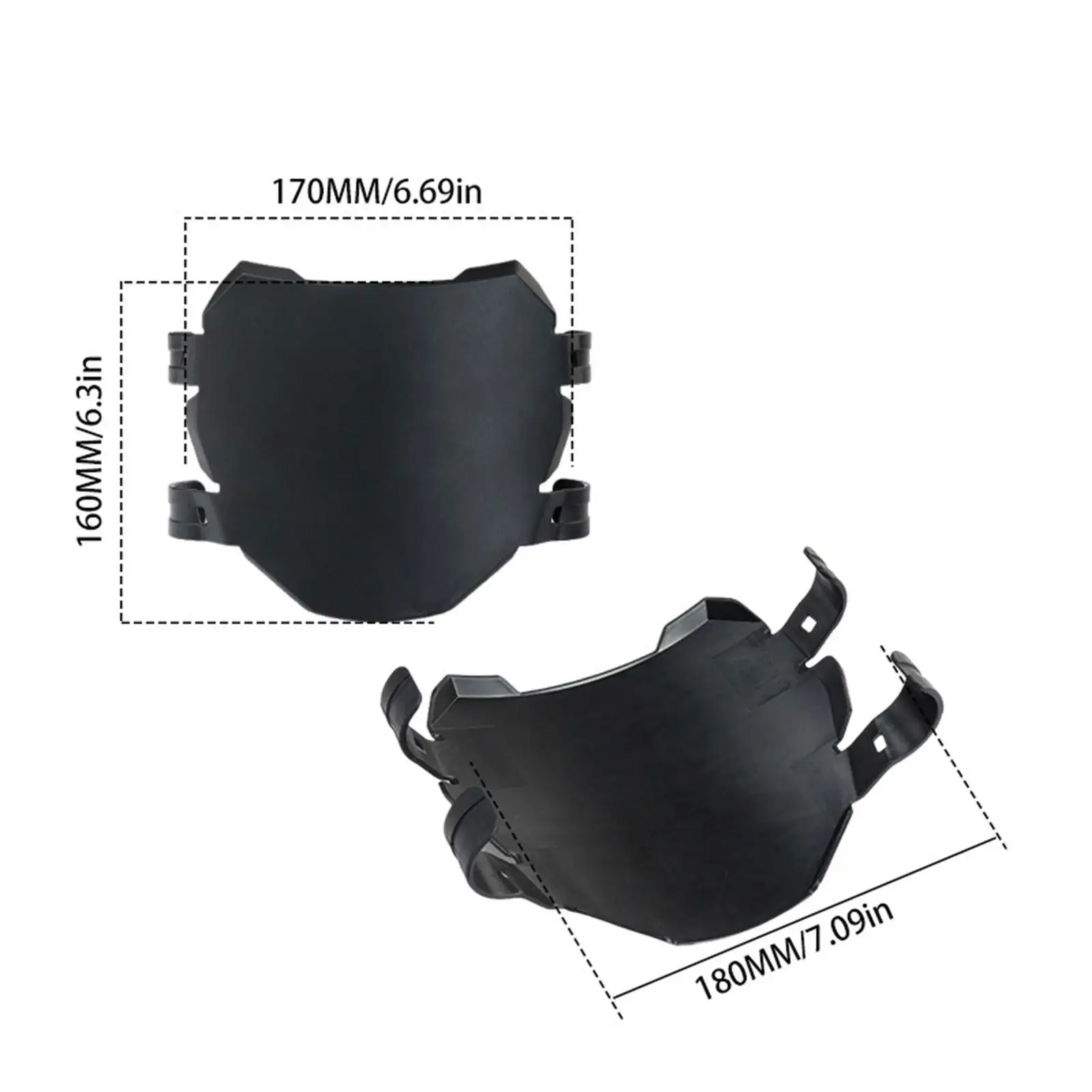 Electric Bike Number Plate Spare Parts Durability Electric Bike Front Plate, Direct Replaces Accessories for x1S x2