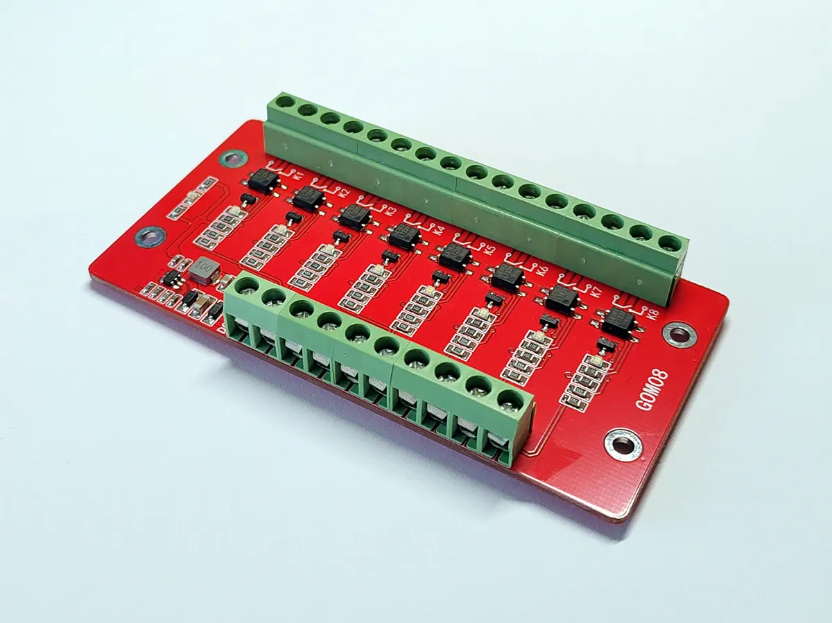 Modulo relè a stato solido 1 / 2 / 4/8/uscita contatto a secco/fotoaccoppiatore uscita isolata/conversione tensione di livello