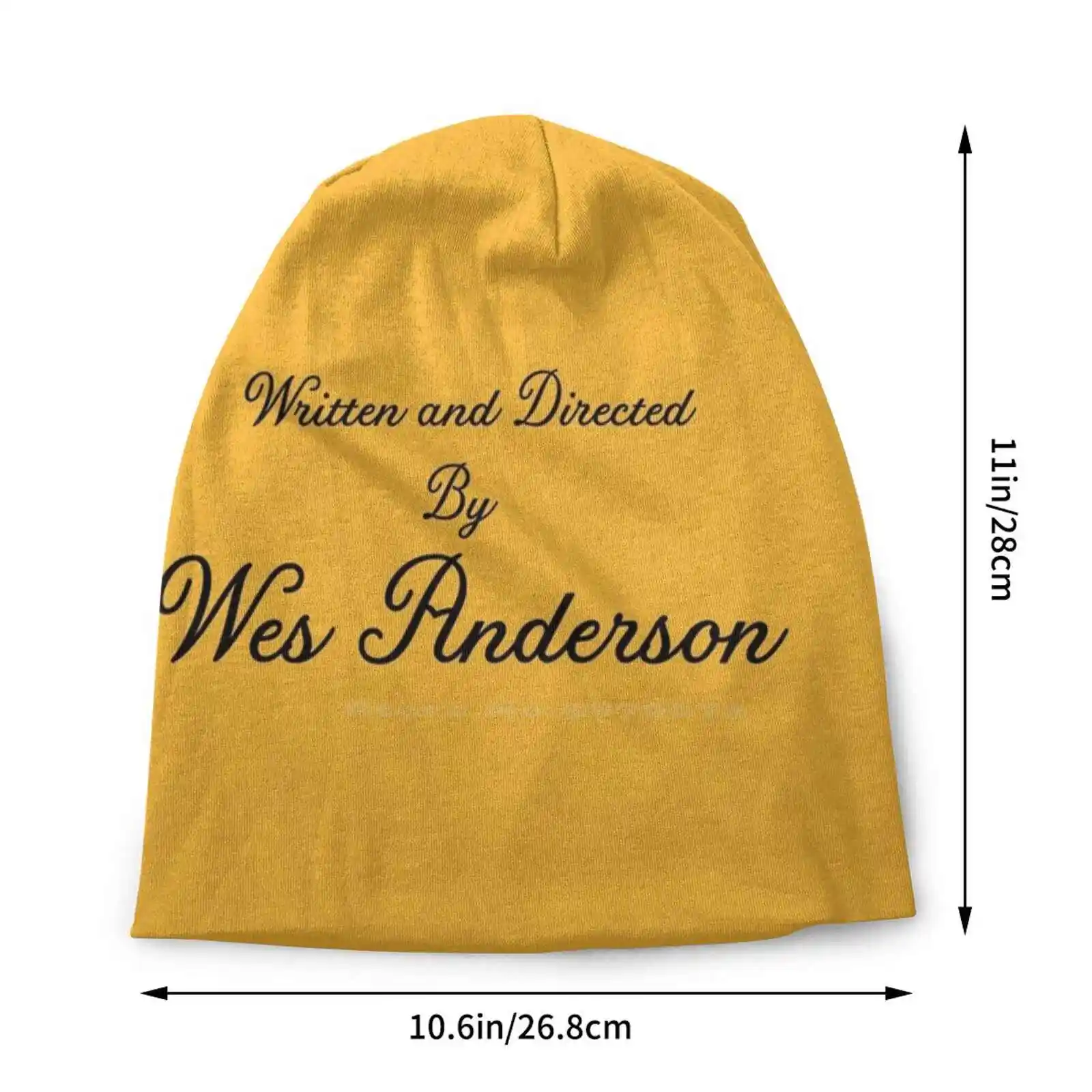 Written And Directed By Wes Anderson Knitted Hat Warm Beanie Outdoor Caps Wes Anderson Movies Moonrise Kingdom The Grand