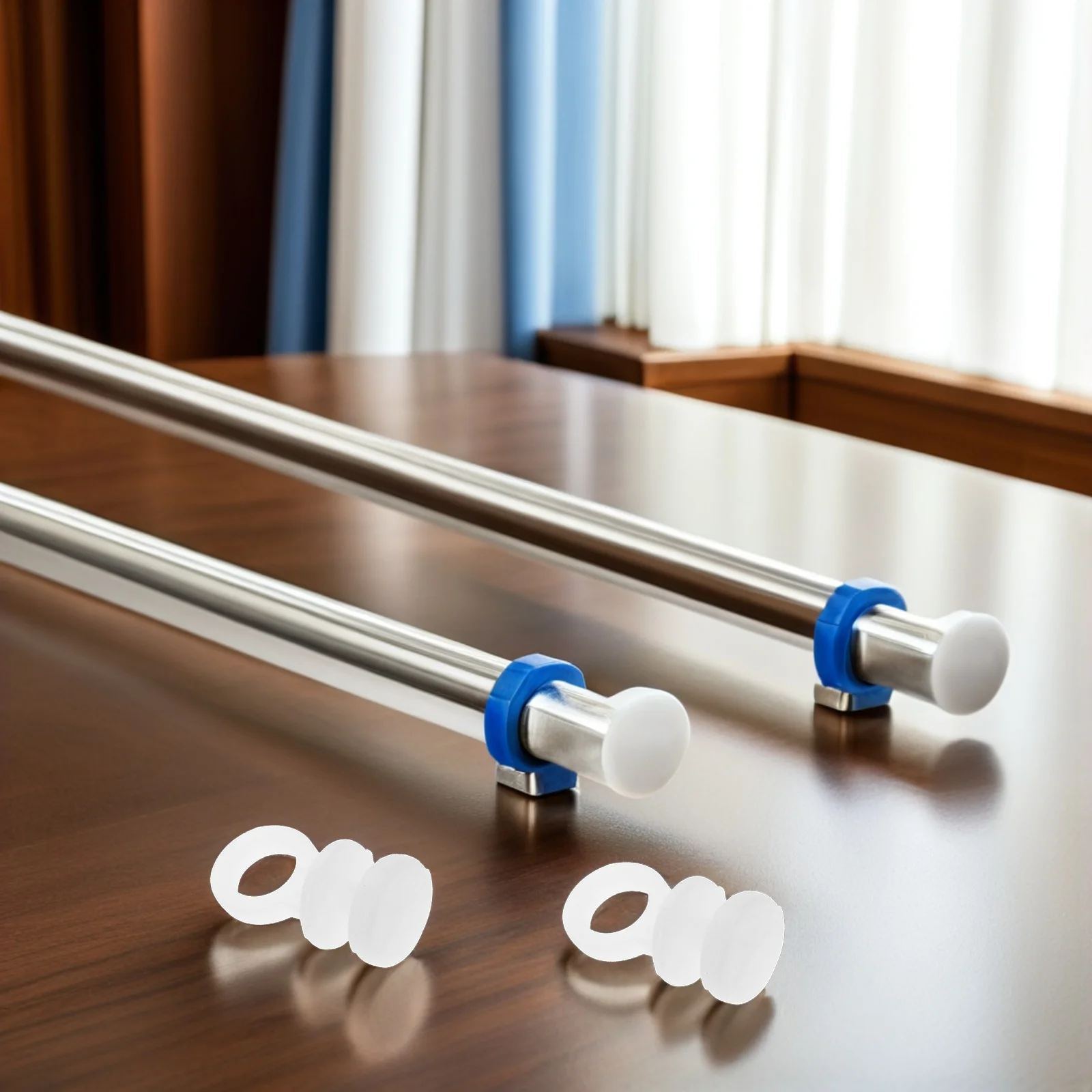 

150pcs Gliders For Tracks: White Plastic Curtain Track Hooks Universal Slider Fixers For Window Drapes Smooth Rolling Curtain