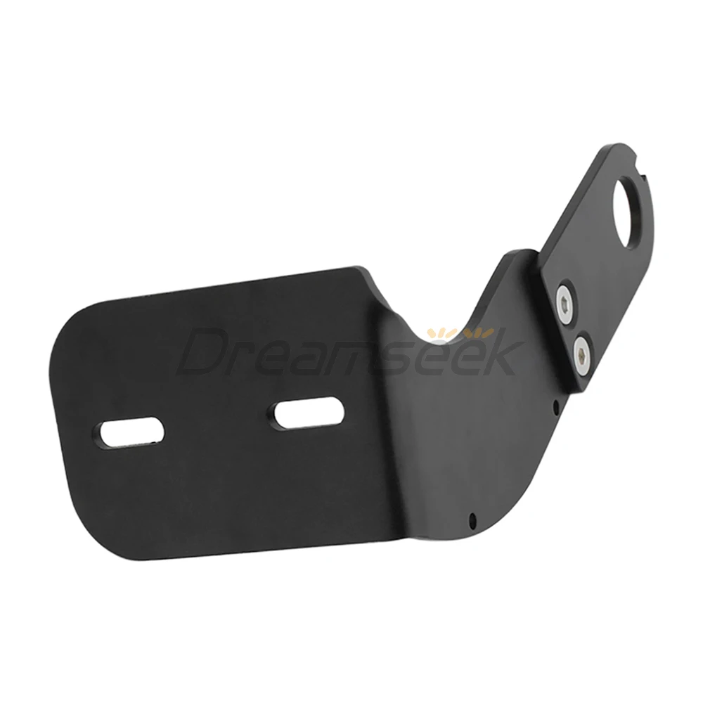 Side License Plate Mount Bracket for Harley Sportster 2004-2025 Softail 2004-2017 Motorcycle Relocator Holder Support Black CNC