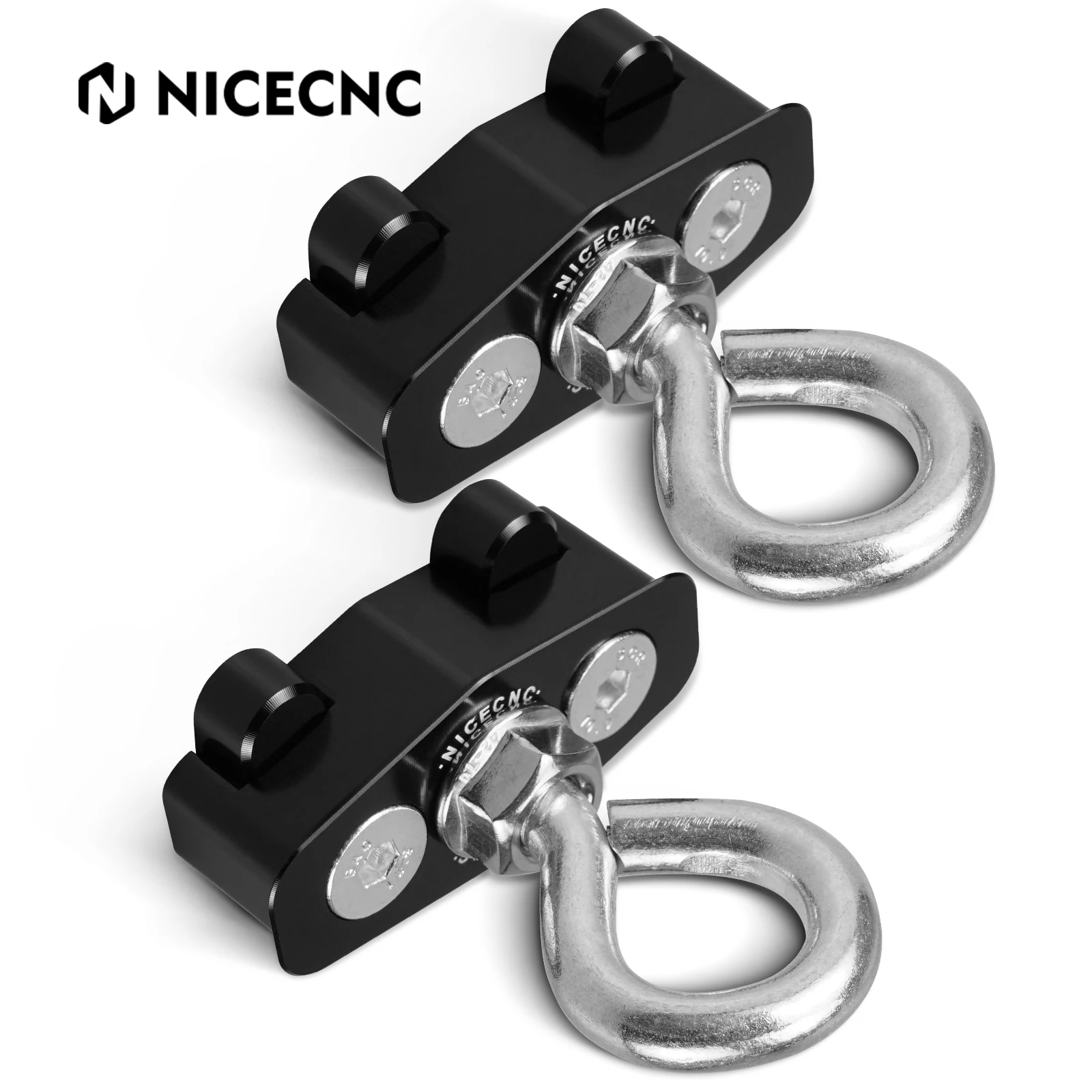 

2/4PCS UTV X3 Lock Tie Down Anchors For Can Am Maverick x3 4x4 Turbo DPS XMR 2018-2021 R RR Aluminum Alloy