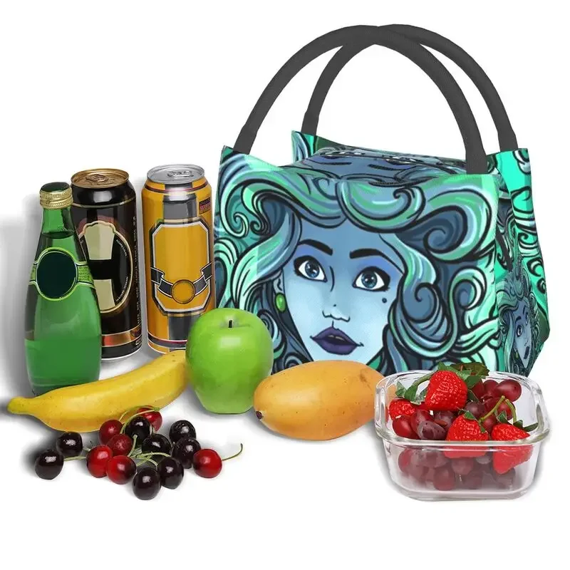 Borse per il pranzo personalizzate Madame Leota Haunted Mansion Uomo Donna Scatole per il pranzo isolate calde e fresche per lavoro Pinic o viaggi