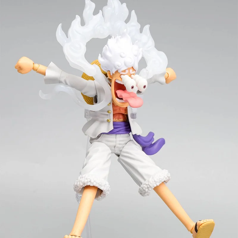 متوفر في المخزون بانداي S.H.Figuarts SHF قطعة واحدة MONKEY.D.LUFFY GEAR5 أطقم منمذجة شخصيات الحركة لعبة مجسمة هدية للأطفال #4