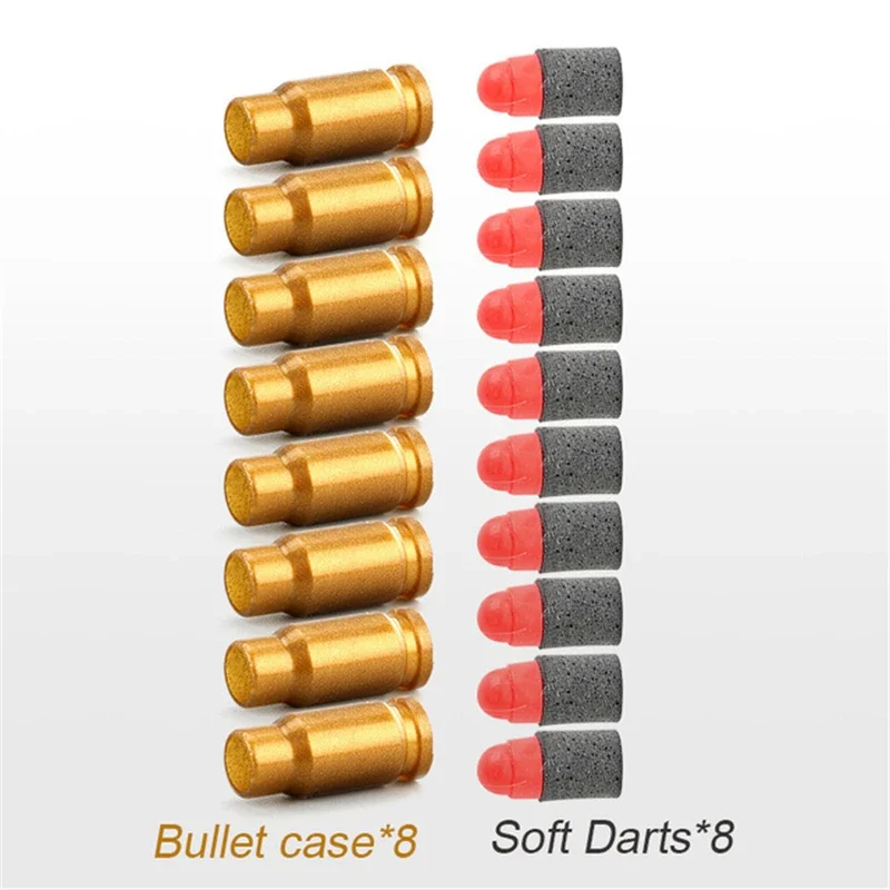 TISNERF New Soft Bullet For Glock/M1911/UPS/Desert Eagle Toy Gun