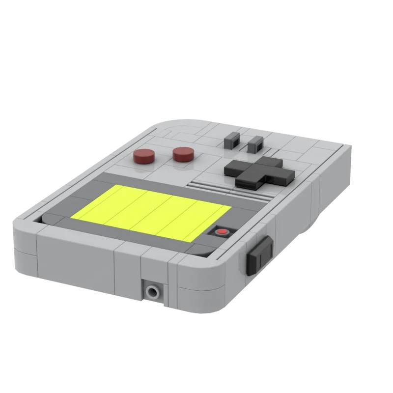 Game Boy Advance Bouwstenen Spelconsole MOC DIY Bricks NES Model Cadeau Speelgoed (onderdelenpakket elektronische handleiding)