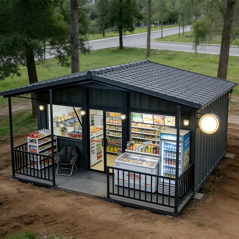 Australia Standard Mobile Luxury Container Villa Prefabricated Portable Container Home 40Ft Prefab Expandable Container House