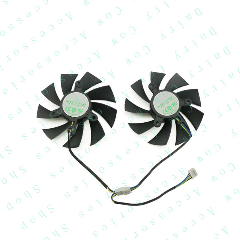 

Вентилятор для видеокарты ZOTAC RTX2060 AMP RTX2060AMP 1660 2060S 2070 2070s, модель GA92A2H, 87 мм