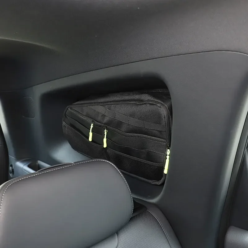 Sac de rangement en tissu Oxford noir pour Changan bleu foncé G318 2024 – 25, sac de rangement pour coffre de voiture, fenêtre latérale, outils de chargement, paquet de rangement, accessoires