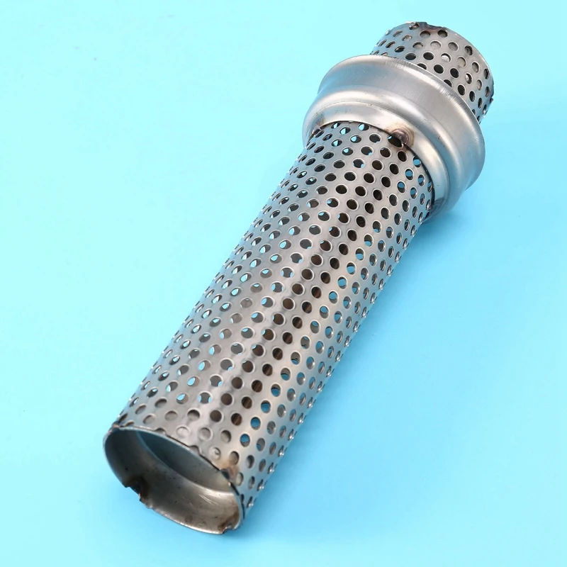 2X 51MM Universal Motorcycle Exhaust Muffler DB Killer-Silencer Noise Sound Eliminator Mesh DB Killer-Silencer Long image 3