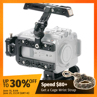 TILTA Camera cage for Sony FX6 ES-T20-C-V Camera Cage Rig Advanced Kit for Sony FX6 V-Mount Top handle