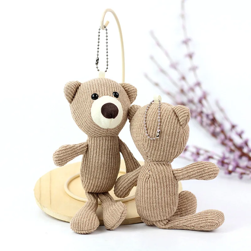 20CM Kawaii Teddy Bear Plush Doll Cute Anime Plush Toy for Valentine's Day Birthday Gift Children's Holiday Surprise