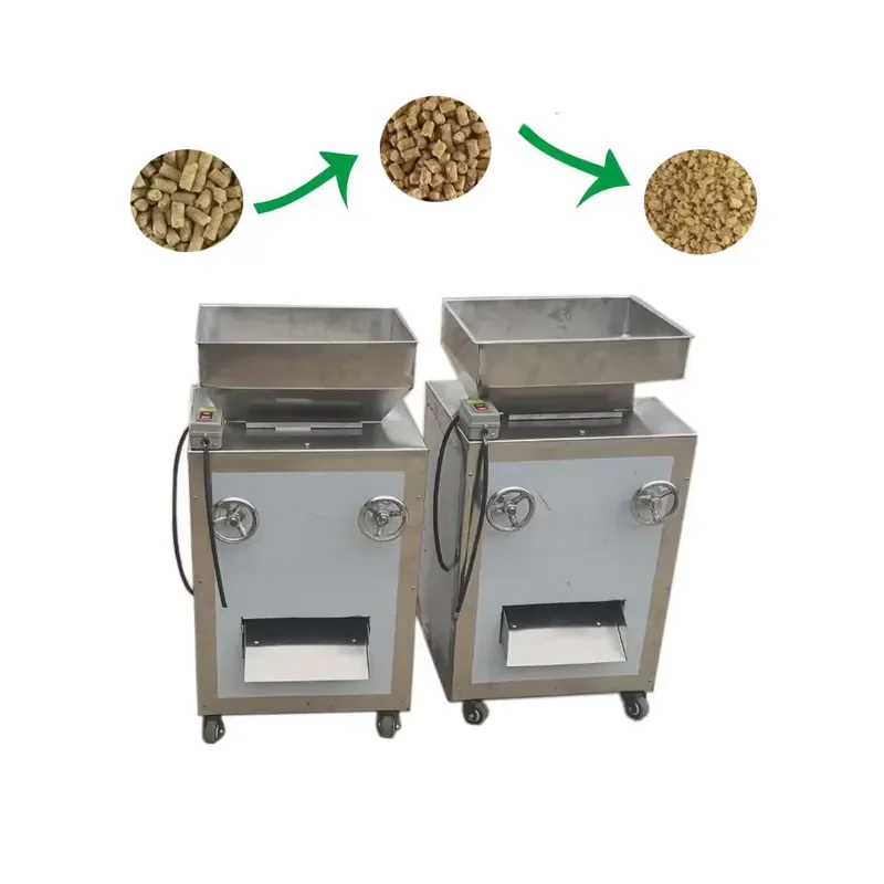 200kg/hour Nuts Chopper Maize Beans Animal Feed Pellet Crumble Pulverizer HJ-CM001