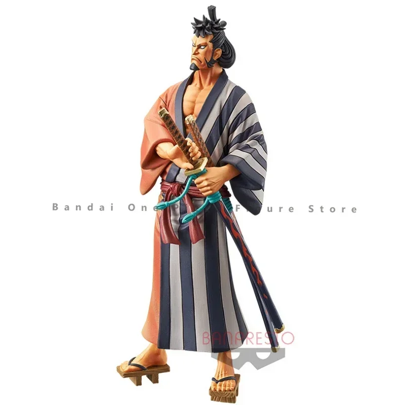 BANPRESTO DXF-Figurine articulée Bandai, One Piece, Wano Kuni, Kinemon, Anime Hobby, Modèle de collection, Jouet cancers, Cadeau original, En stock