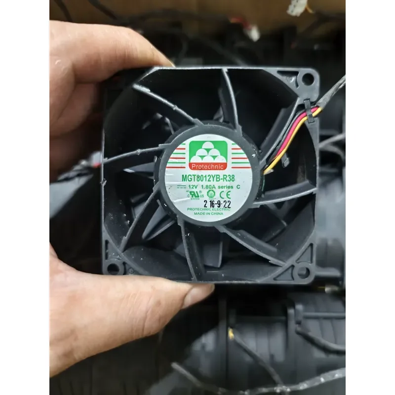 for Protechnic Yongli MGT8012YB Original Genuine Cooling Fan High Quality Replacement Part for Computer PC Case