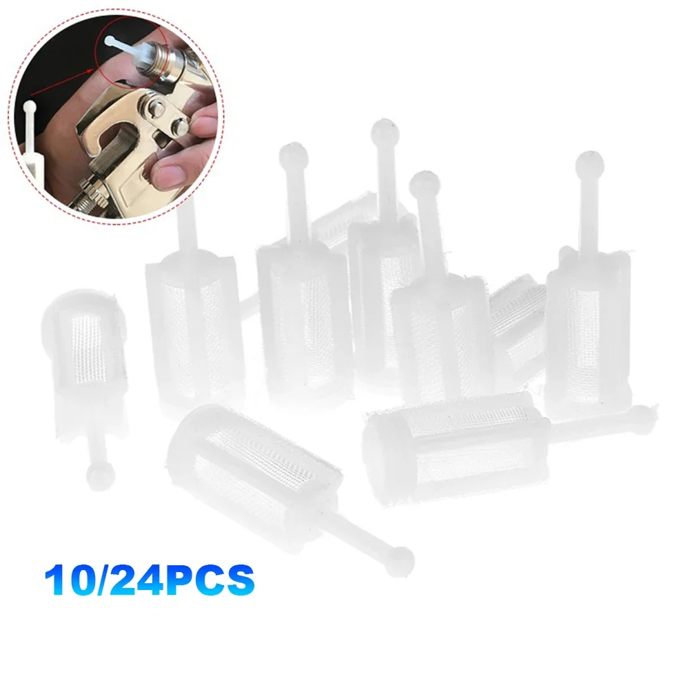 

Для большинства пистолетов-распылителей 10/24 шт. Гравитационные фильтры для пистолетов-распылителей с мелкой сеткой Гравитационный тип Фильтры для пистолетов-распылителей Одноразовые фильтры HVLP Нейлон
