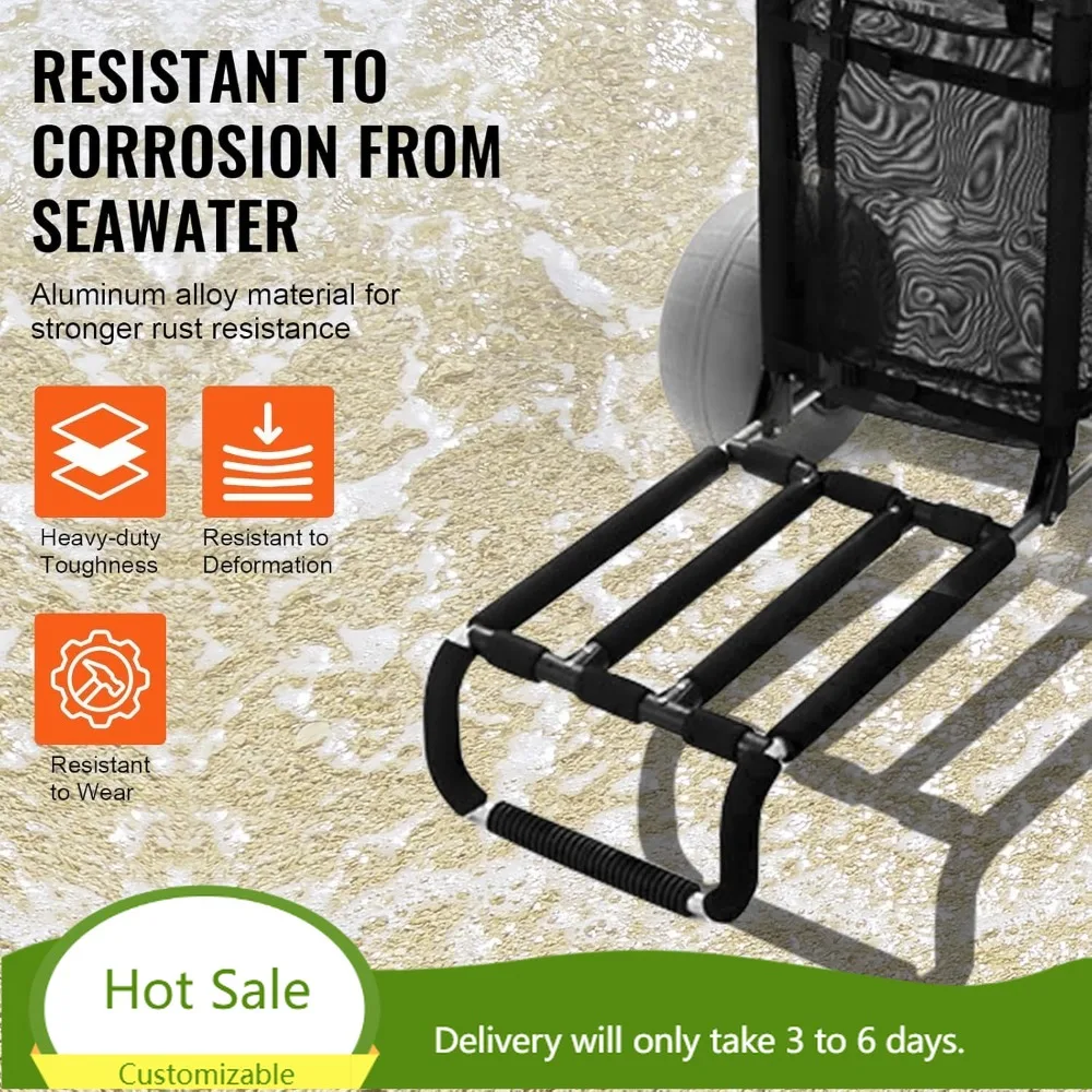 Heavy Duty Beach Cart with 12