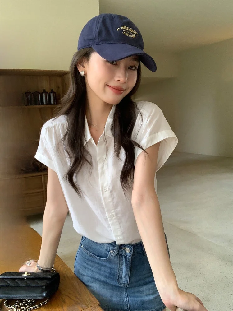 

Pusumede Lenzing Linen ort Sve irt Women's Loose Feeling Flng Sve Top Breathable Comfortable Commute Sle Pure C...