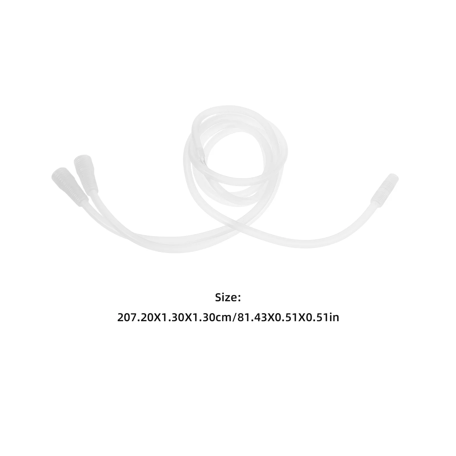 Beauty Machine Hose Flexible Plastic Tubing Replacement Oxygen Facial Device Vacuum Cupping System Gua Sha Tool Accessory