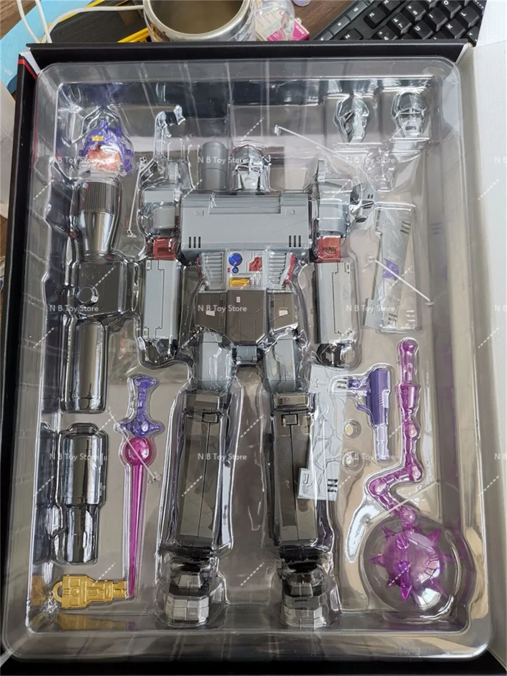 WJ Transformation Wei Jiang Mpp36 Ne-01, Action Figure di grandi dimensioni Ragnar Galvatron MG Tank Megatek, Robot, Capolavoro