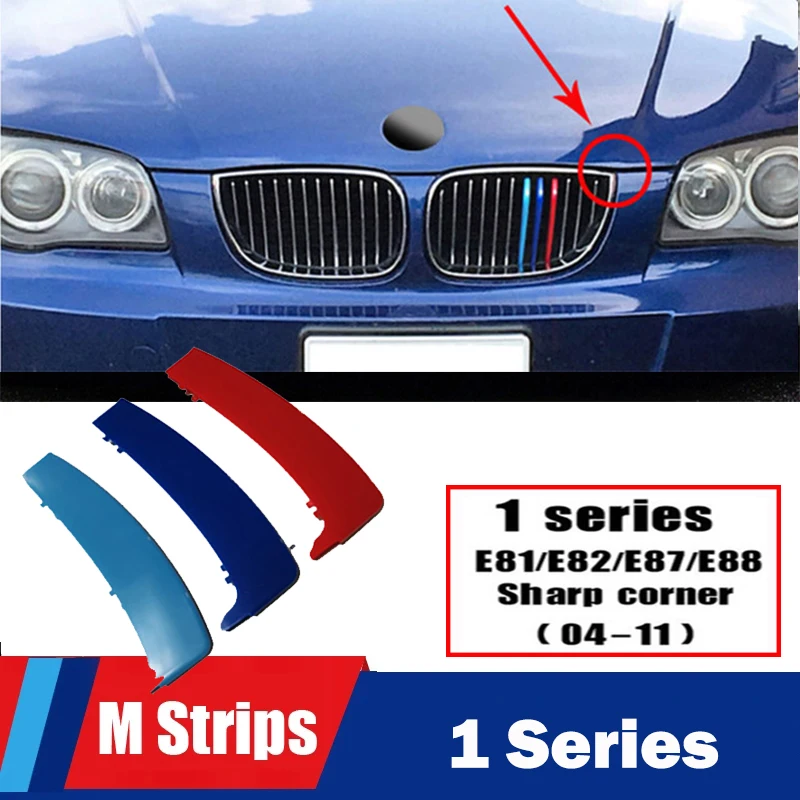 M Power Frontgrill Trim Streifen Für BMW X1 X2 X3 X4 X5 X6 X7 F48 F49 E84 F39 F25 F26 G01 G02 F15 E70 G05 F16 E71 E72 G07 Z4 E89