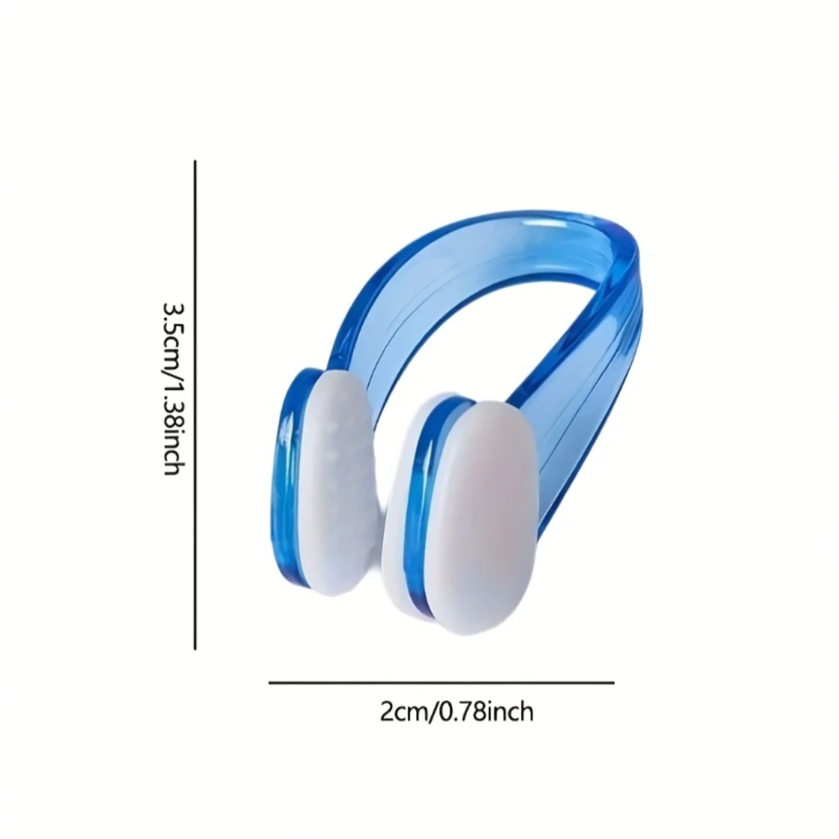 Silicone Swimming Nose Clip Waterproof Non Slip Nose Clamp Adults Students Swim Training Pool Water Sports Outdoor Accessories