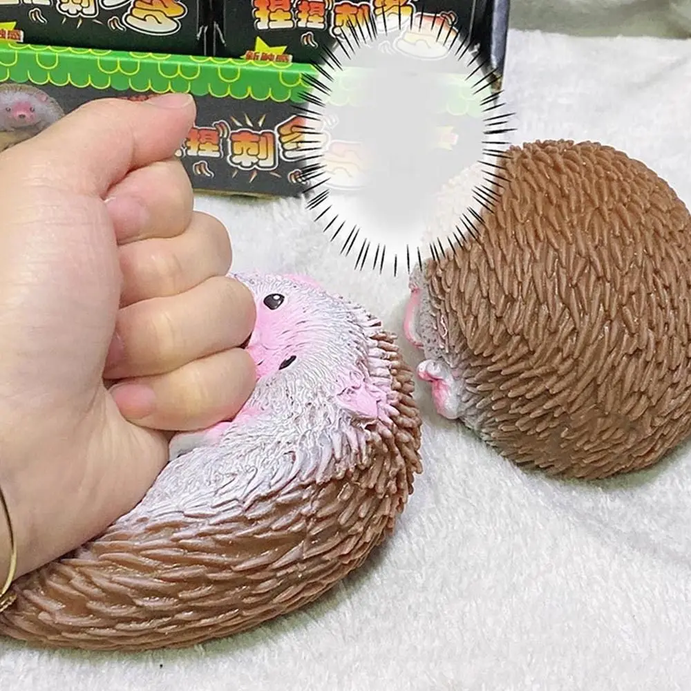 

Креативная игрушка-ежик из TPR для снятия стресса: быстрое восстановление формы, развлечение, развитие моторики и мышления