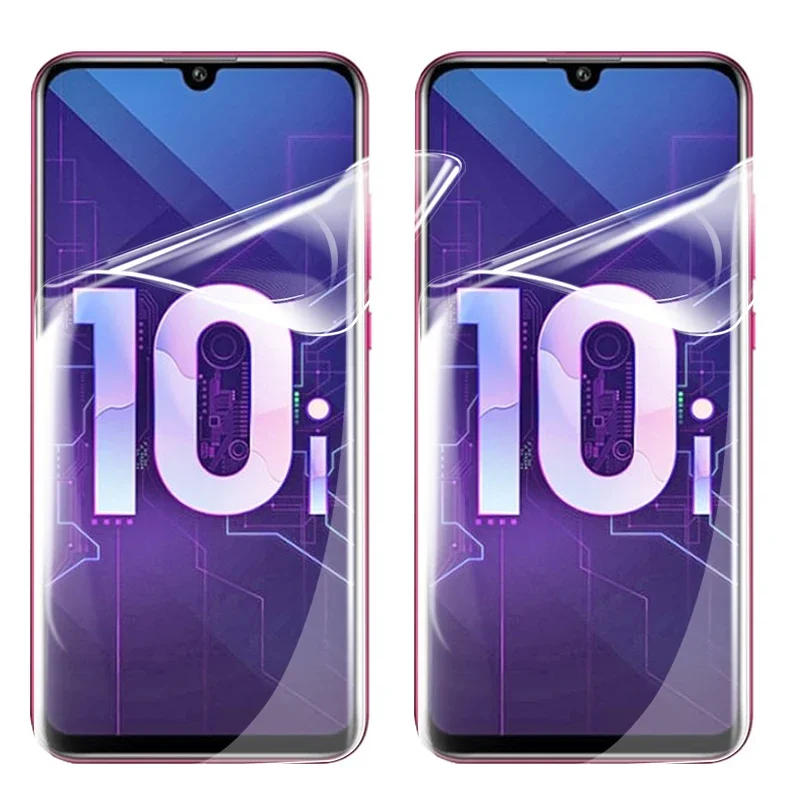 

2 pcs Full Glue Screen Protector for Huawei Honor 10i 10 Lite Honor10 i honor10i 10lite 10X X Hydrogel Film Not Protective Glass