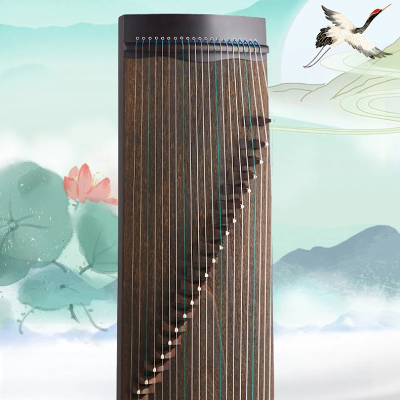 100CM 21 Strings Guzheng Professional Traditional Guzheng Adults Children Performance Digging Zither Portable String Instruments