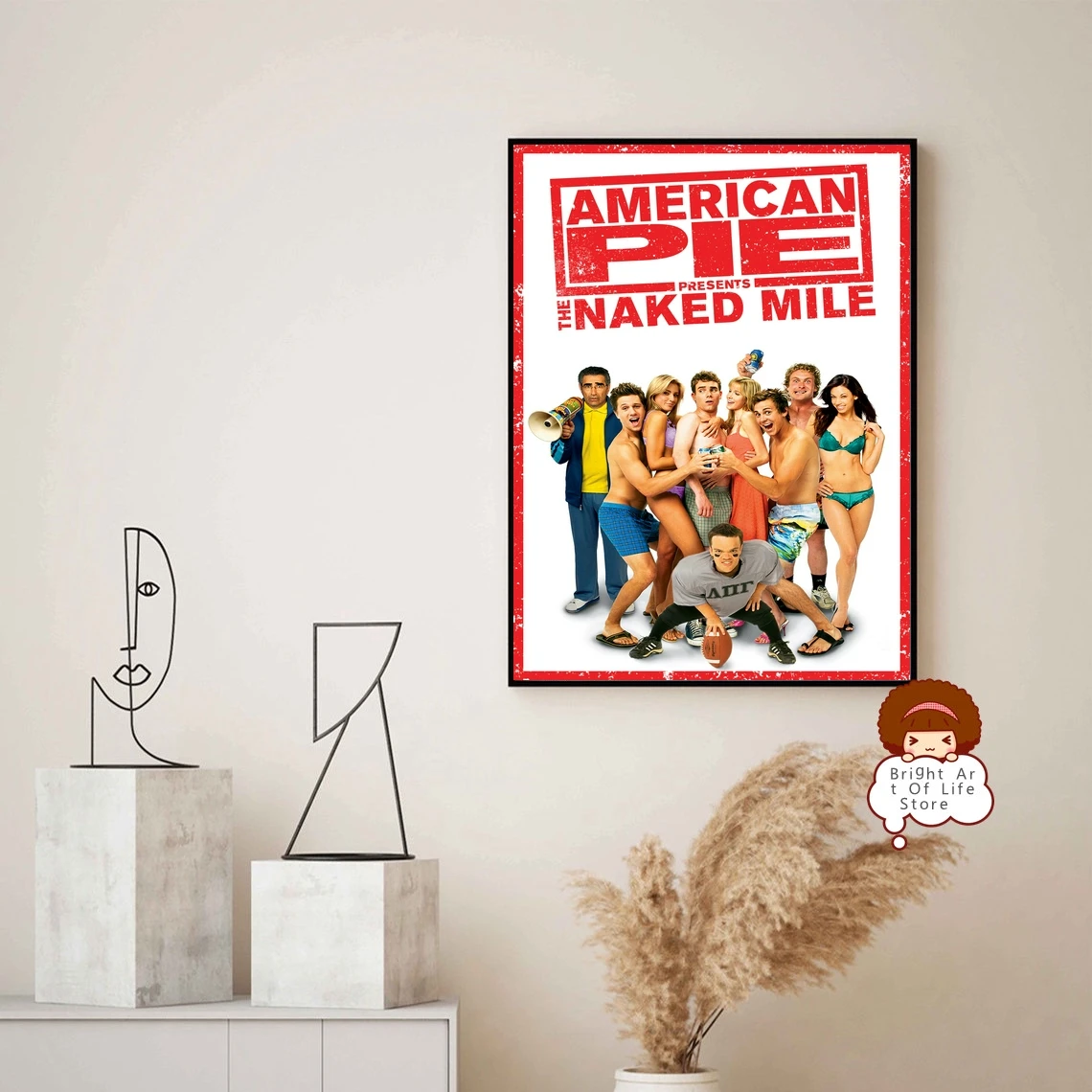 American Pie Presents The Naked Mile Movie Poster Home Decoration Wall Painting (No Frame)d)