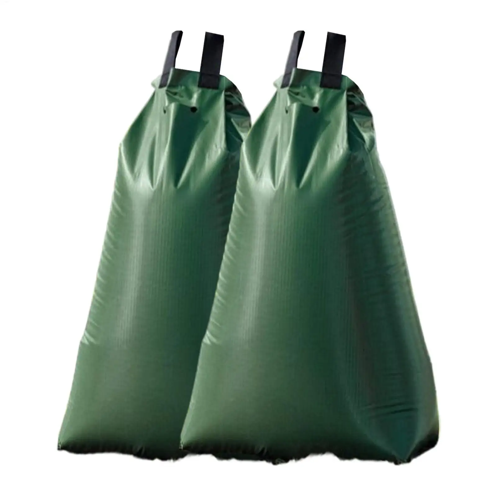 2PCS 20 Gallon Reusable Tree Watering Bag Slow Release Irrigation Drip System for Lawn & Garden Care
