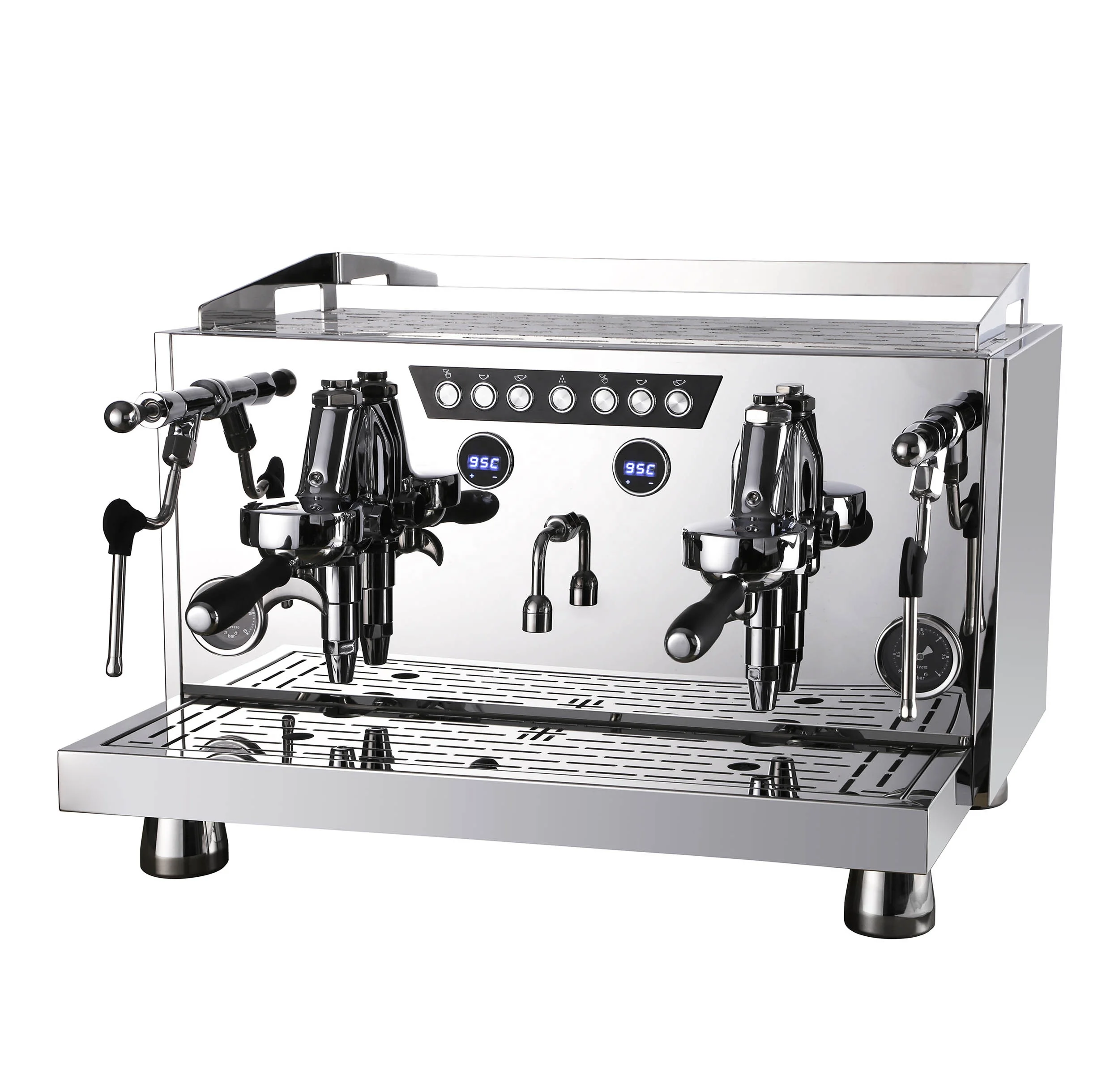 Hot-Two E61 Group Head Espresso Machine For Commercial Use Professional Coffee Maker Machine CRM3245