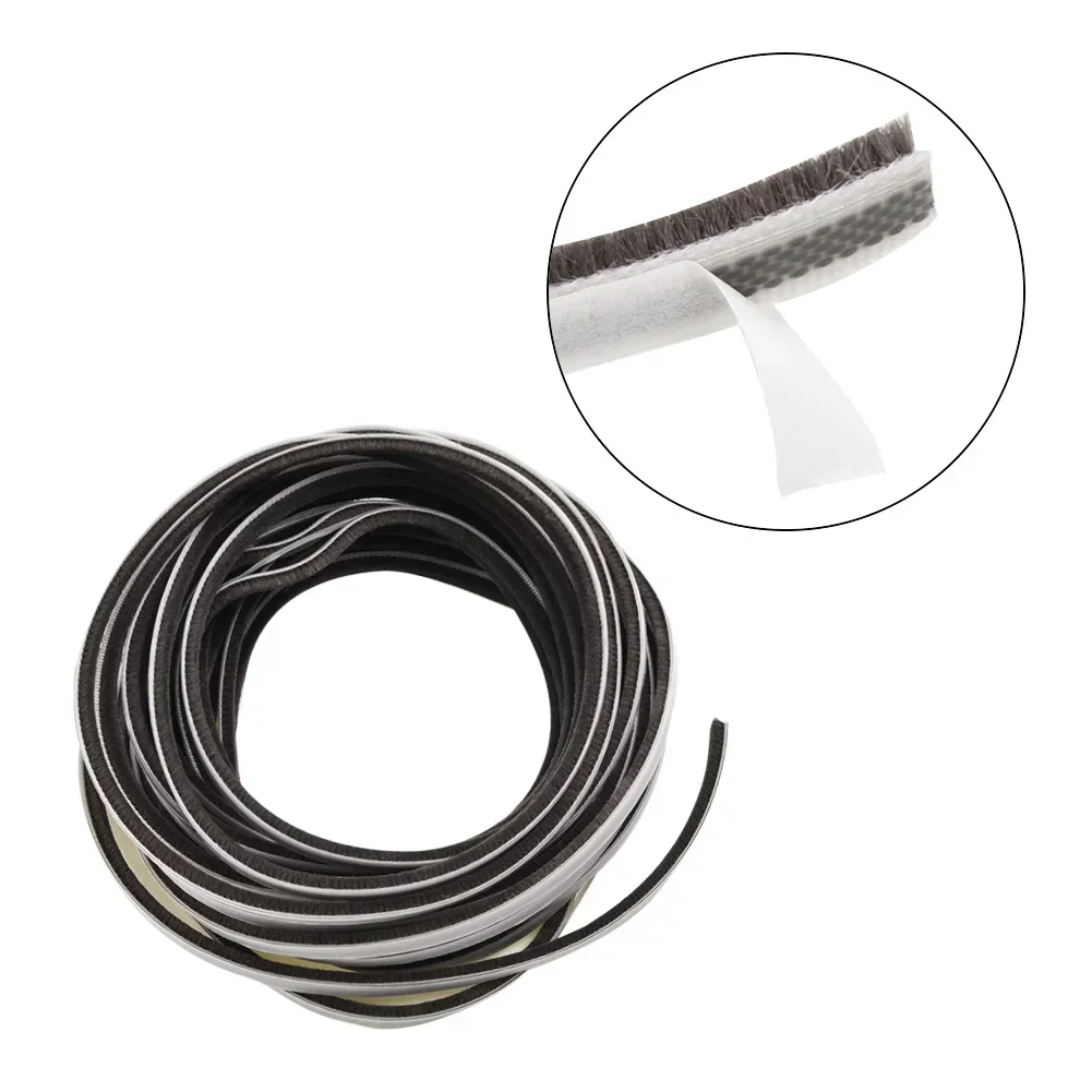 1pc Brush Bottom Sealed Strip Building And Hardware  For Glass Door Window Insulation Weather Dust Insects Collision