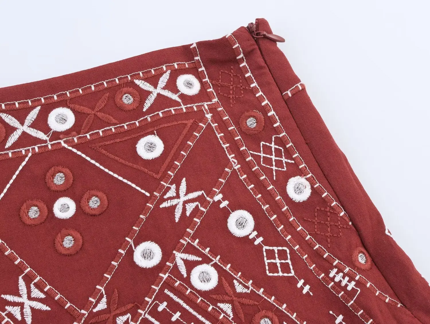 Dameskleding 2025, zomer nieuwe stijl lens geborduurde mode punk casual shorts