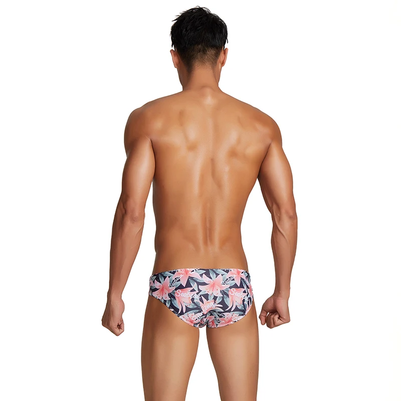 SEOBEAN 2022 Männer der Beachwear Sommer Urlaub Badehose Schnell Trocken Schwimmen bikini-slip