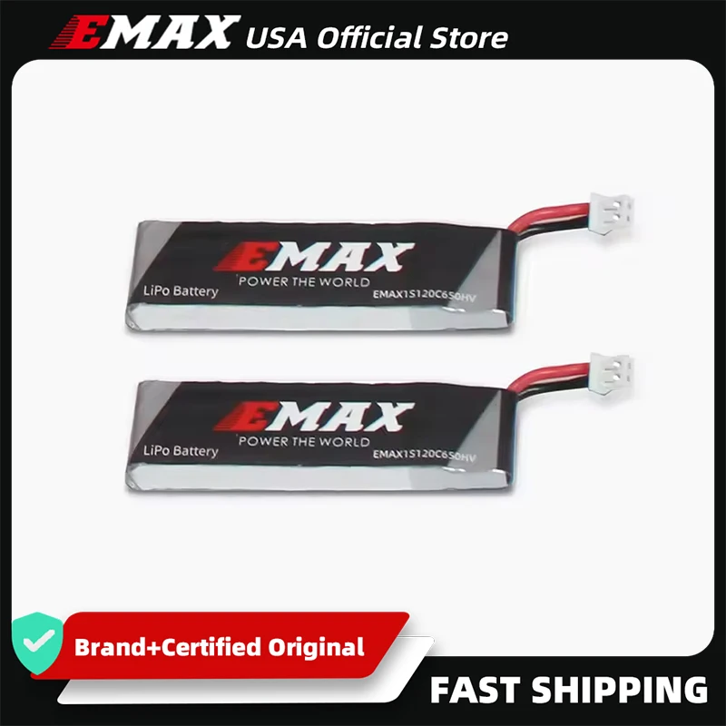 EMAX 1S 650mAh LiPo Battery with HV Charger
