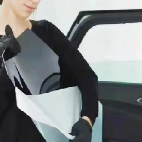 Removable Window Tint Film for Car 99.9% UVR 5%18%28%%VLT Heat Insulation Carbon Car Removable Tint Nano Ceramic Anti Scratch