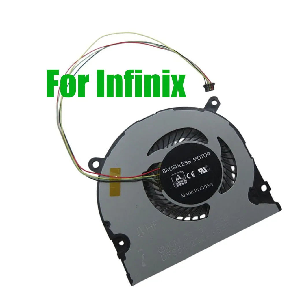 

For Infinix For Inbook X2 XL21 X3 PLUS XL31 X2 PLUS XL25 X1 Slim XL21 X1 Neo XL22 X2 Gen11 XL23 X3 Slim X422 Laptop CPU Fan