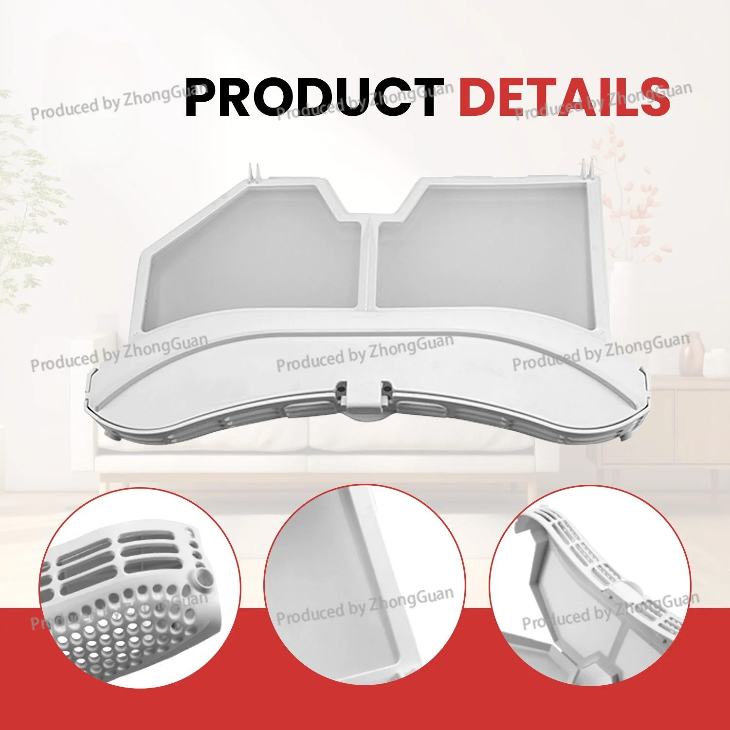 For Midea Dryer Filter Model: Th90vl8g, Mh90-l05j