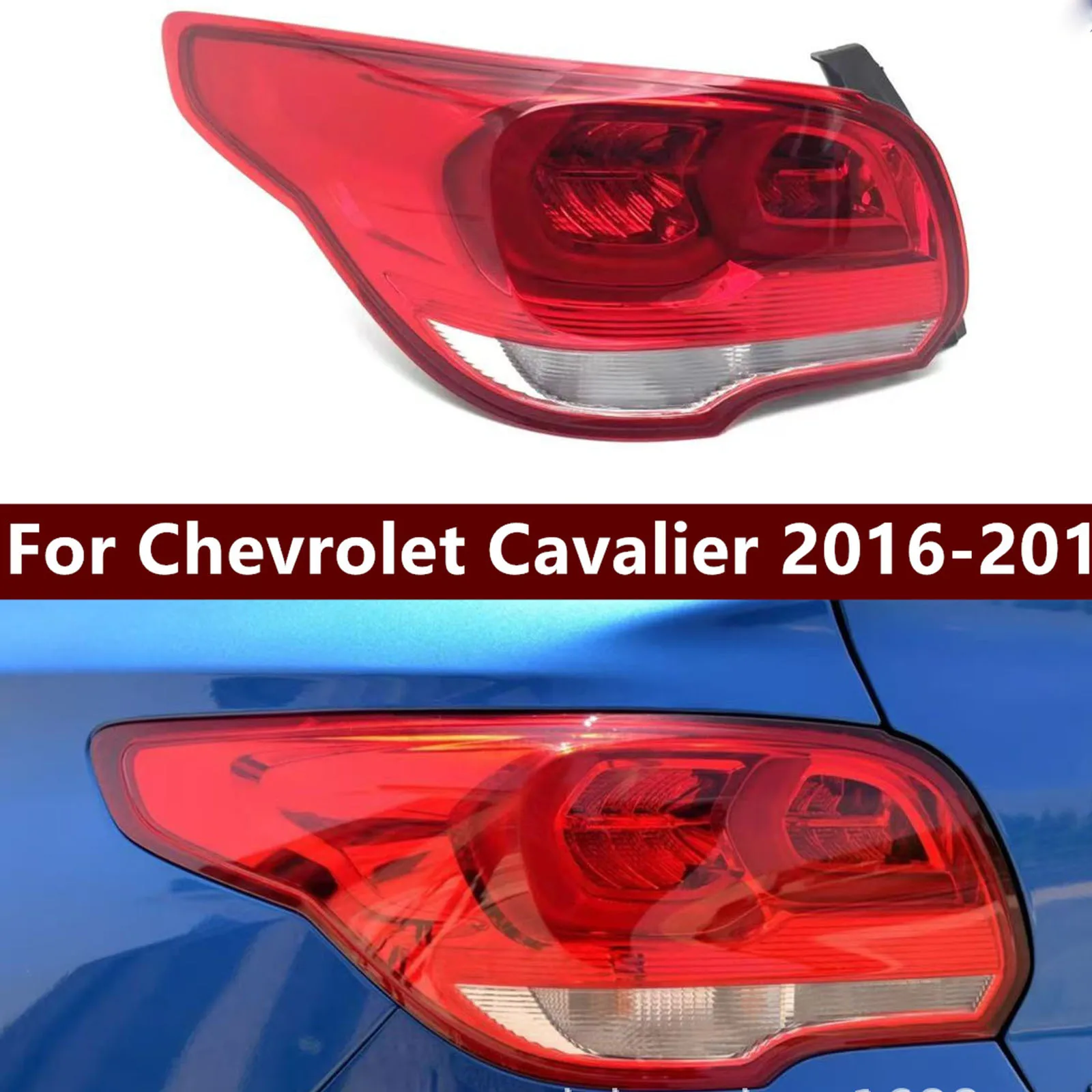 

Rear Bumper Tail Light Tail Lamp For Chevrolet Cavalier 2016-2019 Taillights Taillamps Outer Brake Light