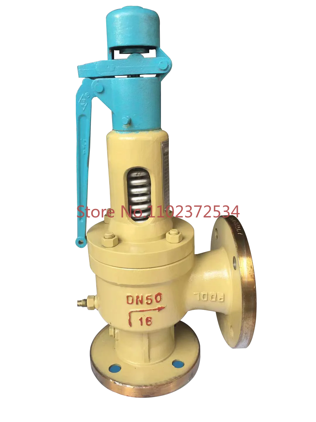 Yongyibao Yitianzheng A47H-16C safety valve A48Y-16C spring type steam boiler safety valve relief valve